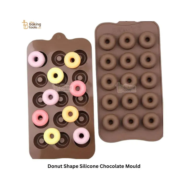 Donut Shape Silicone Chocolate Mould